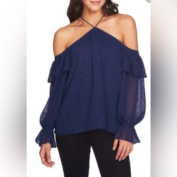 1. State Tops - 1.State Women’s Cold Shoulder Top, NWT, Medium